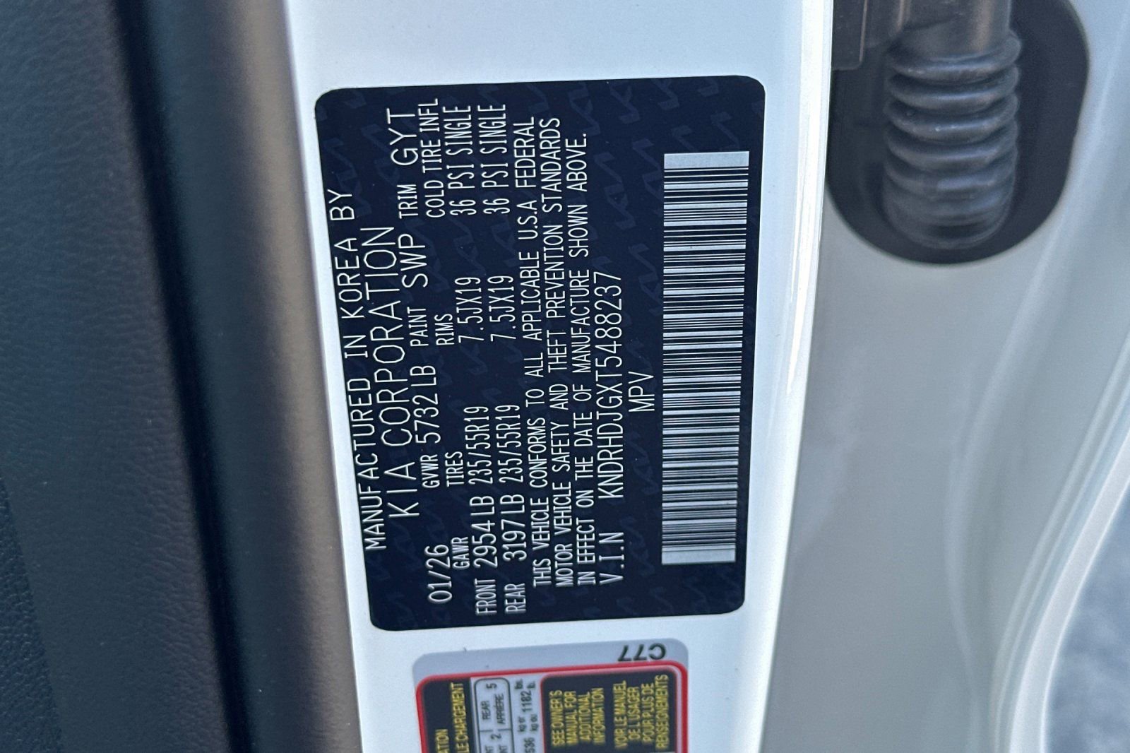 New 2026 Kia Sorento EX image 29