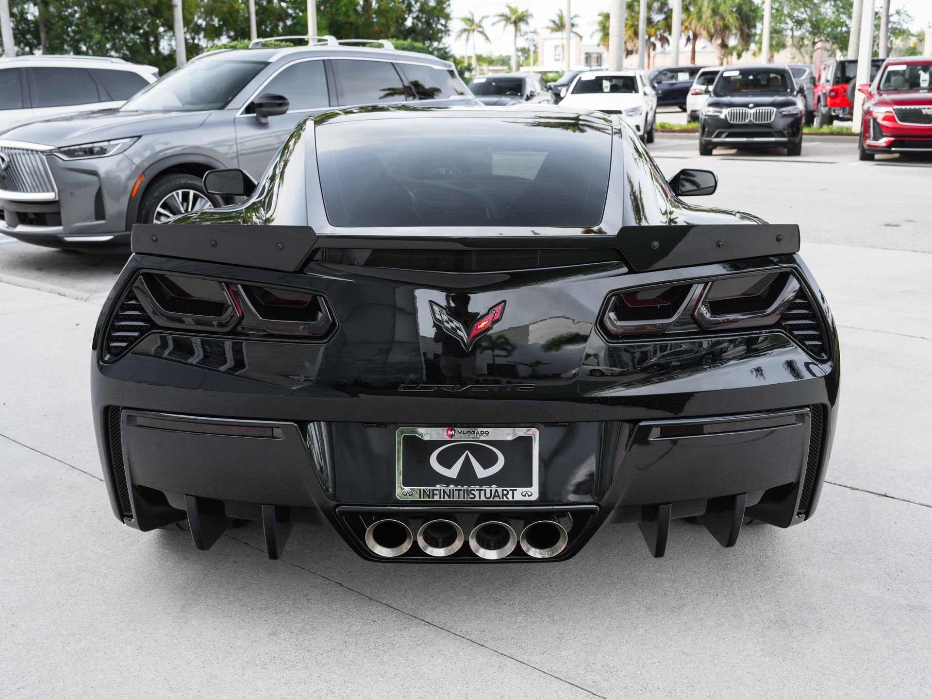 Used 2019 Chevrolet Corvette Stingray Coupe w/ Carbon Flash Badge Package RWD image 25