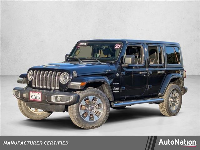 Certified 2021 Jeep Wrangler Unlimited Sahara image 1