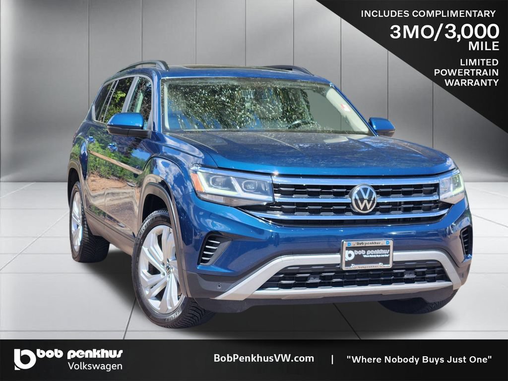 Used 2021 Volkswagen Atlas SE