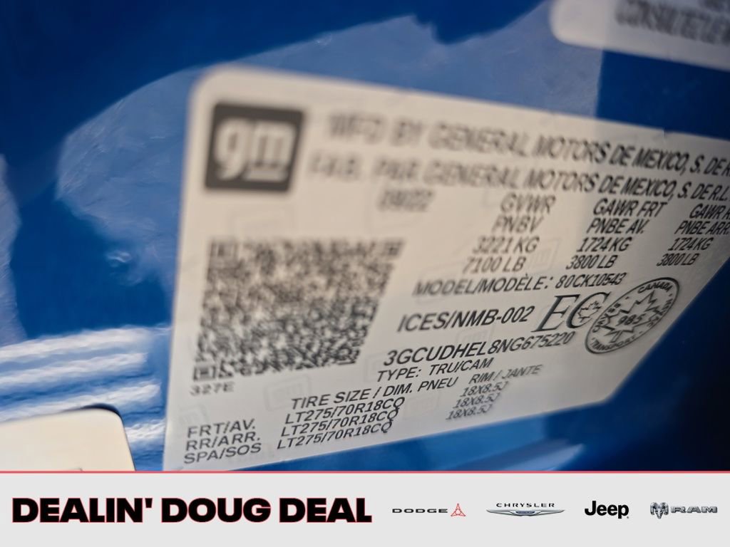 Used 2022 Chevrolet Silverado 1500 ZR2 w/ Technology Package image 31