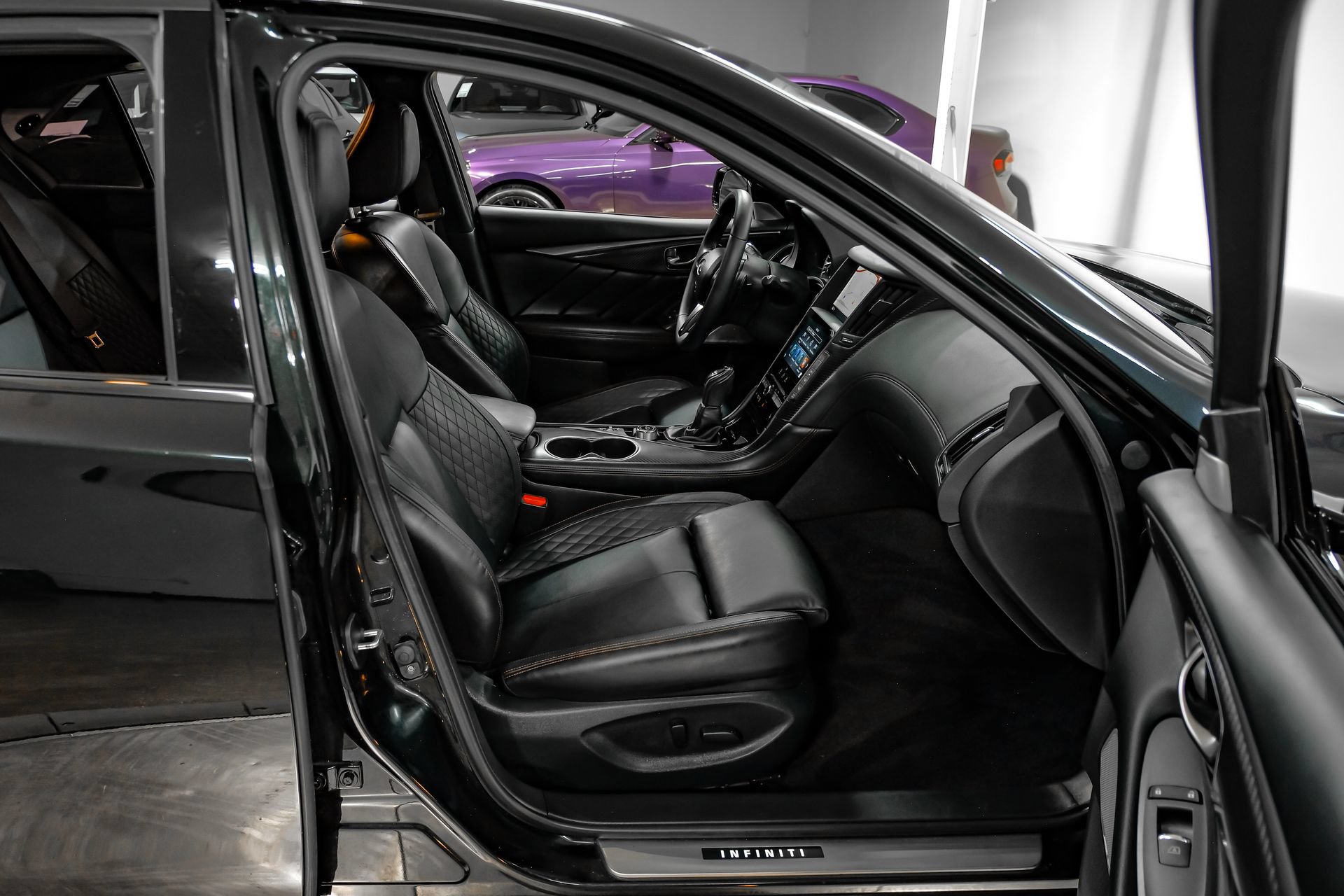 Used 2024 INFINITI Q50 Red Sport 400 w/ Black Opal Edition RWD image 45