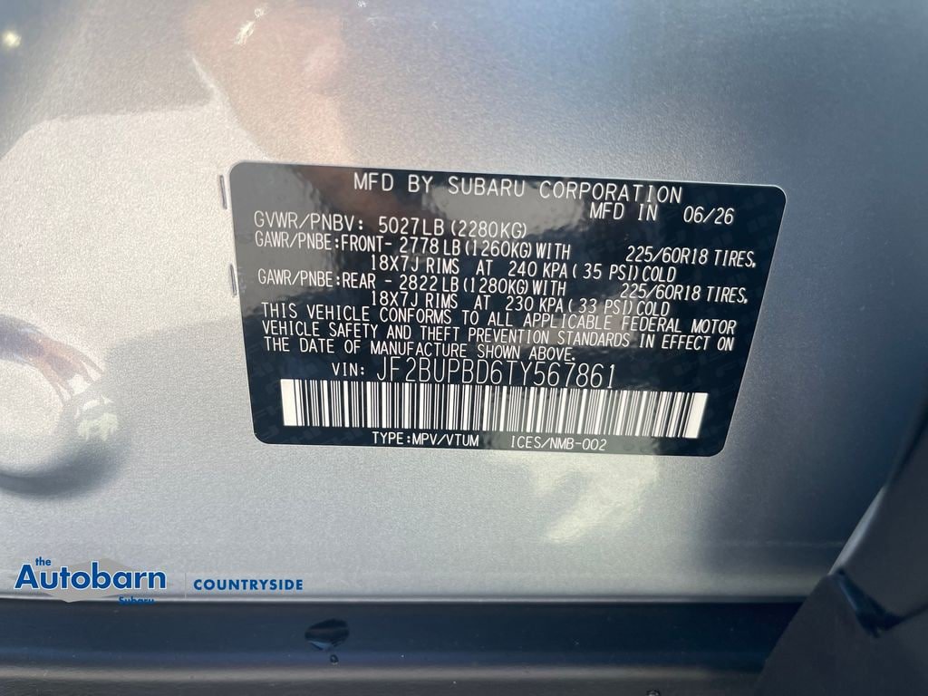 New 2026 Subaru Outback Touring XT AWD/4WD image 30