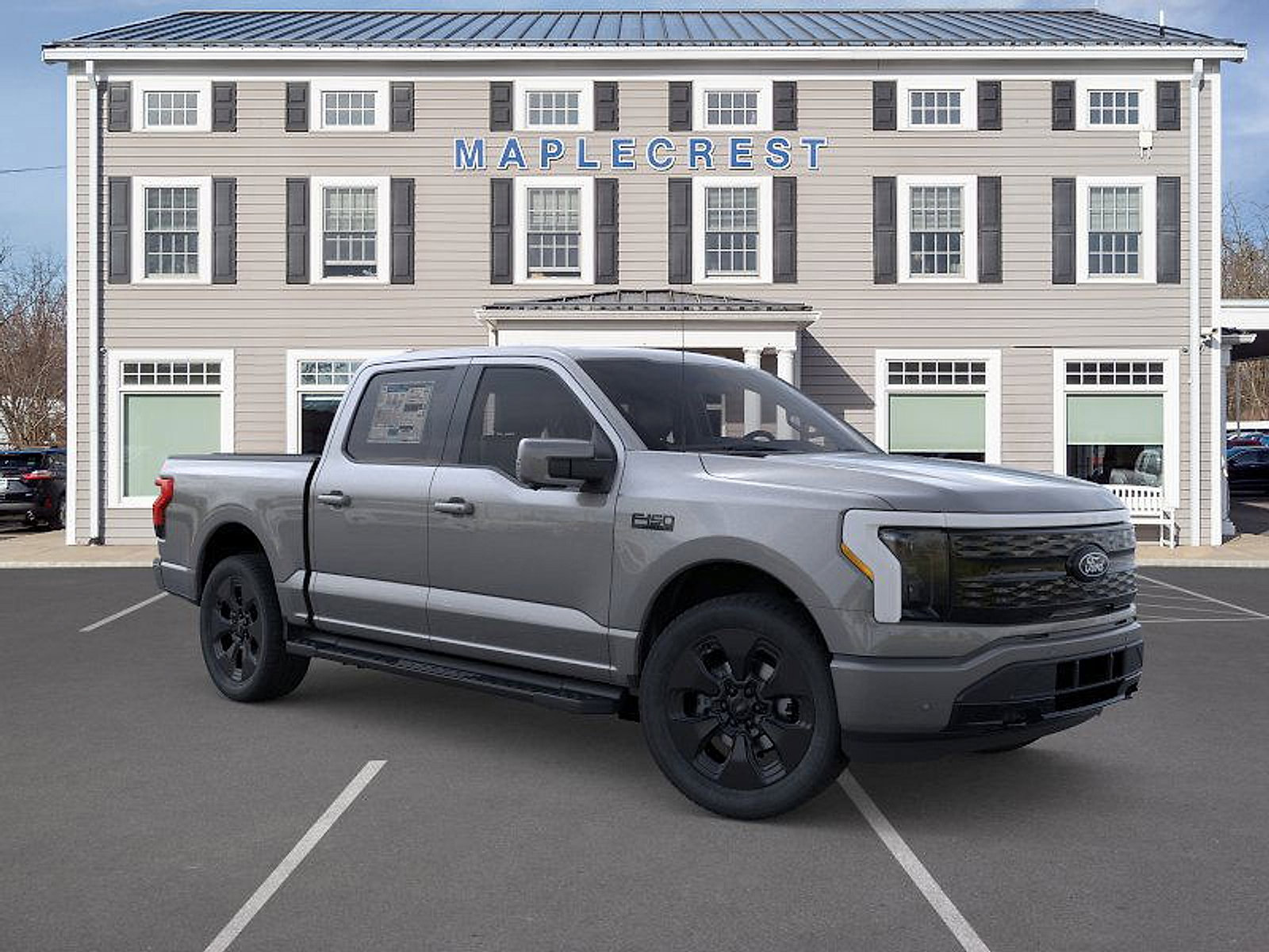 New 2025 Ford F150 Lightning Platinum w/ Dark Elements Package image 7