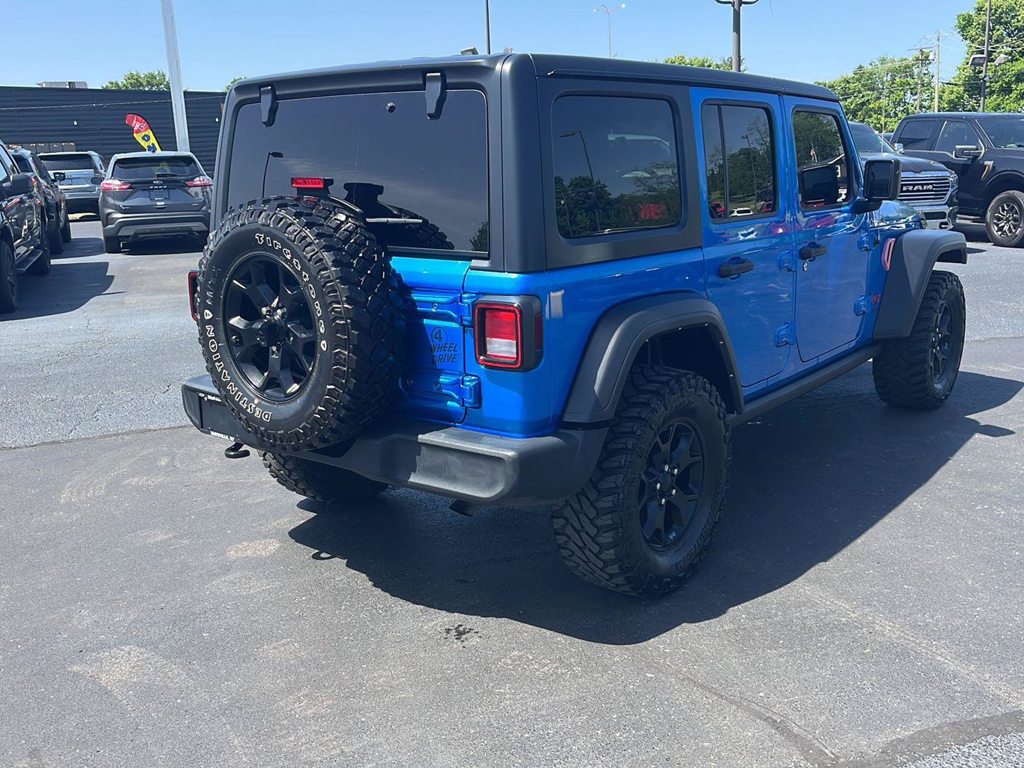 Used 2021 Jeep Wrangler Unlimited Sport AWD/4WD image 5