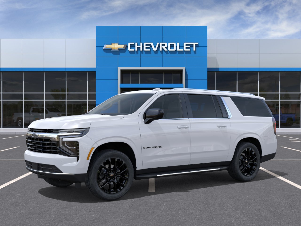 New 2026 Chevrolet Suburban LS w/ LPO, Dark Essentials Package RWD video 3