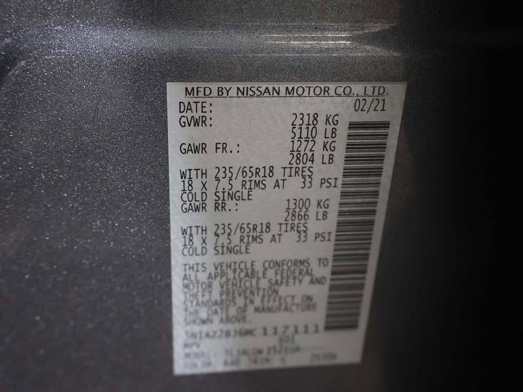 Used 2021 Nissan Murano SV FWD image 46