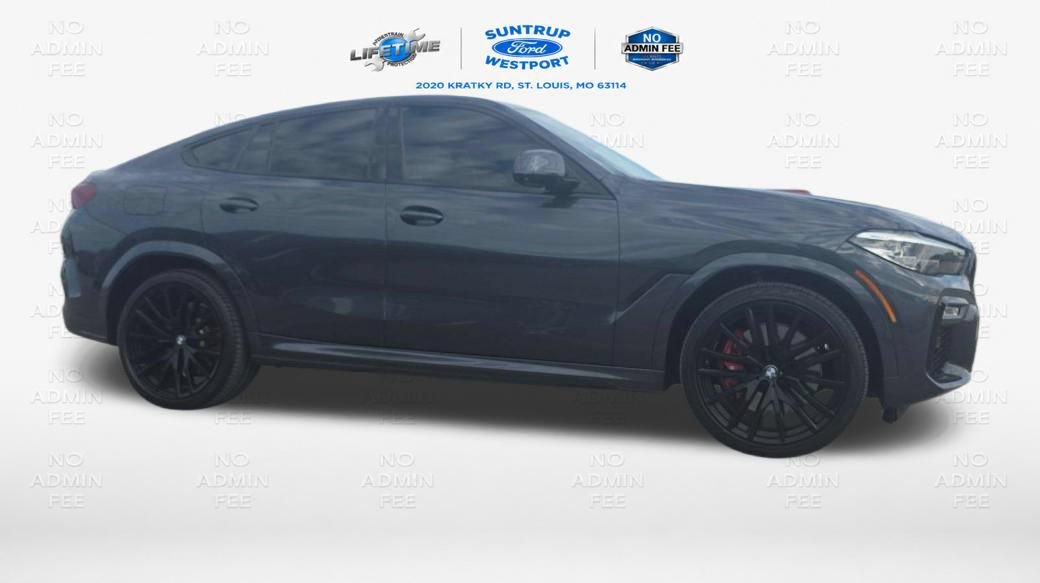 Used 2021 BMW X6 M50i w/ Premium Package AWD/4WD image 26