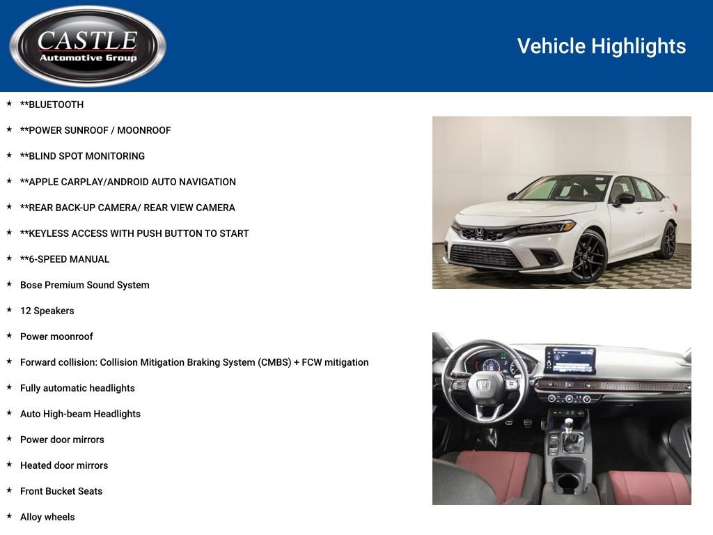 Used 2022 Honda Civic Si image 3