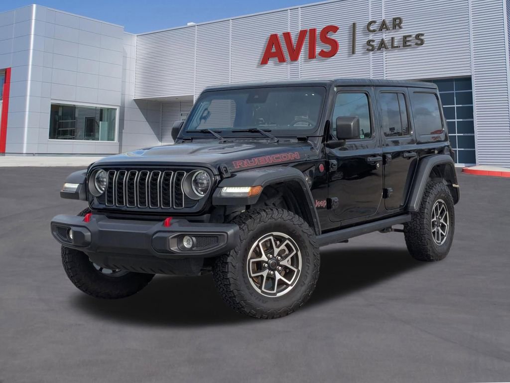 Used 2025 Jeep Wrangler Unlimited Rubicon AWD/4WD image 1