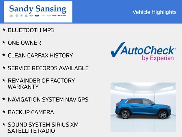 Used 2024 Volkswagen Atlas Cross Sport SEL R-Line AWD/4WD image 7