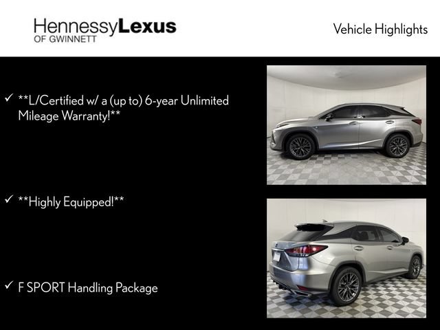 Used 2022 Lexus RX 350 F Sport w/ Accessory Package AWD/4WD image 12