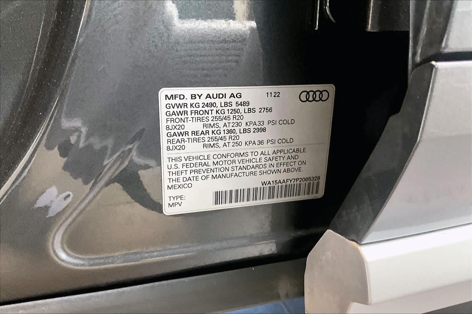 Certified 2023 Audi Q5 2.0T Premium Plus w/ Premium Plus Package AWD/4WD image 34