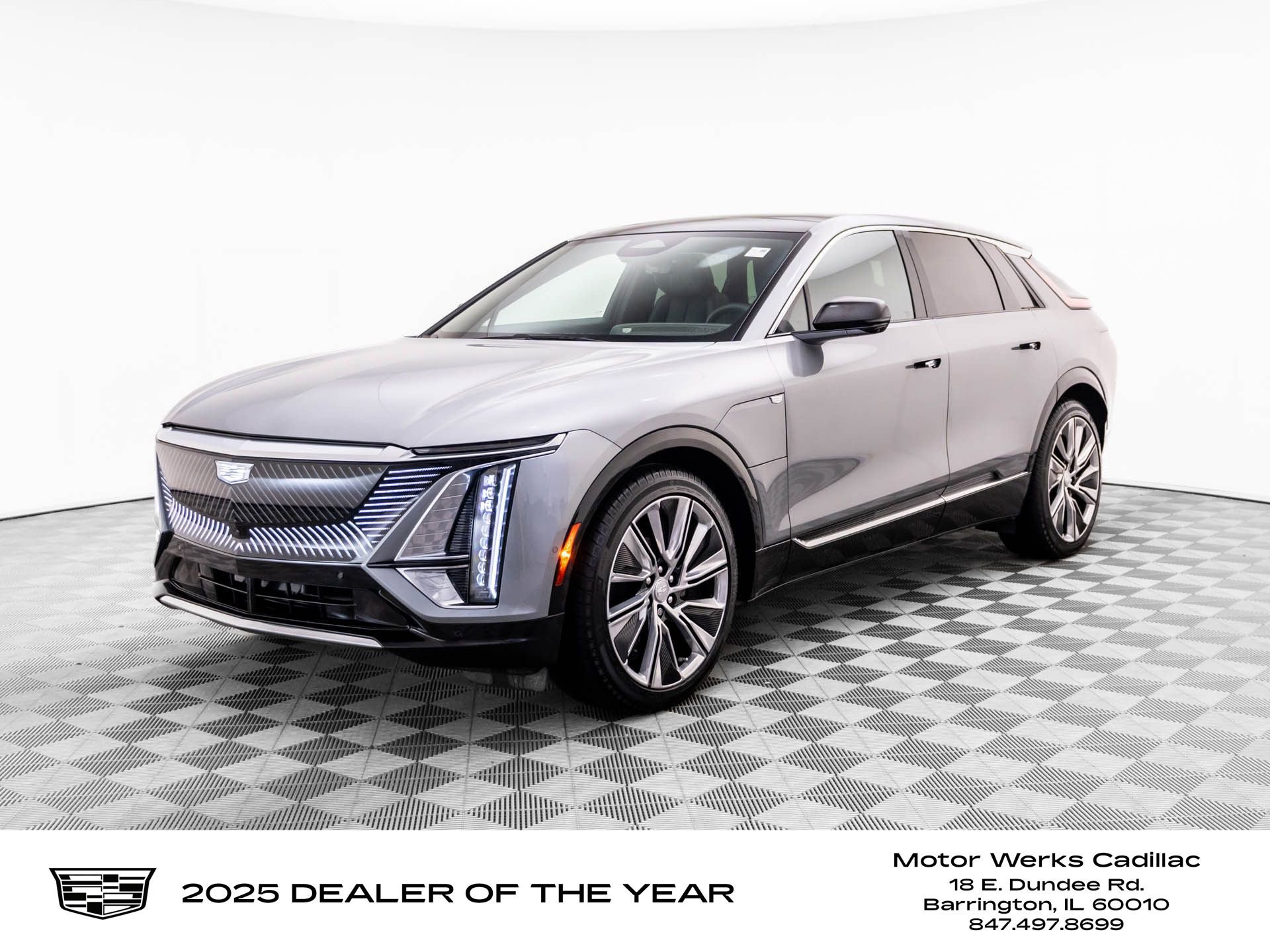 Certified 2025 Cadillac Lyriq Luxury w/ LPO, Floor Liner Package AWD/4WD 360° Tour