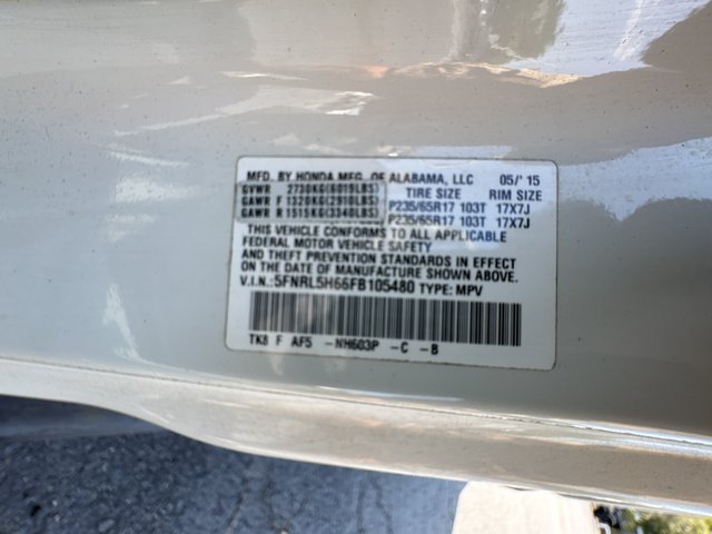 Used 2015 Honda Odyssey EX-L image 16