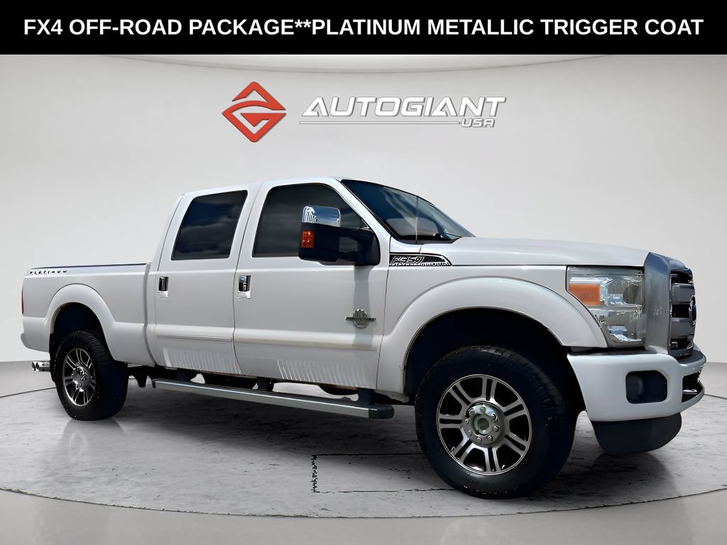 Used 2013 Ford F350 Platinum w/ FX4 Off Road Pkg AWD/4WD image 11