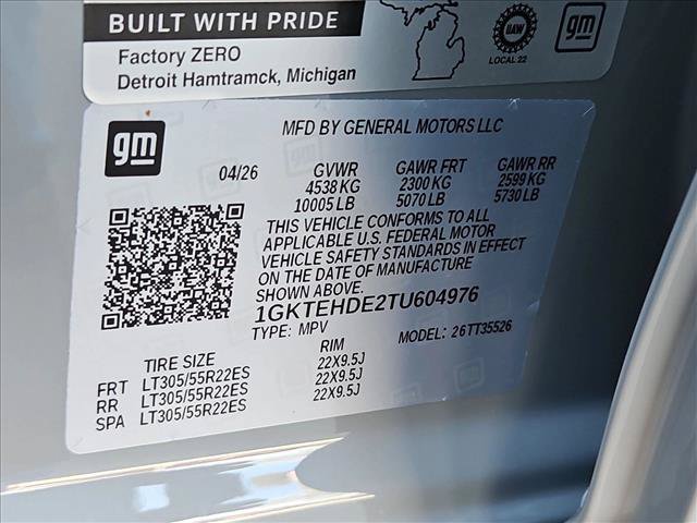 New 2026 GMC Hummer EV SUV AWD/4WD image 17