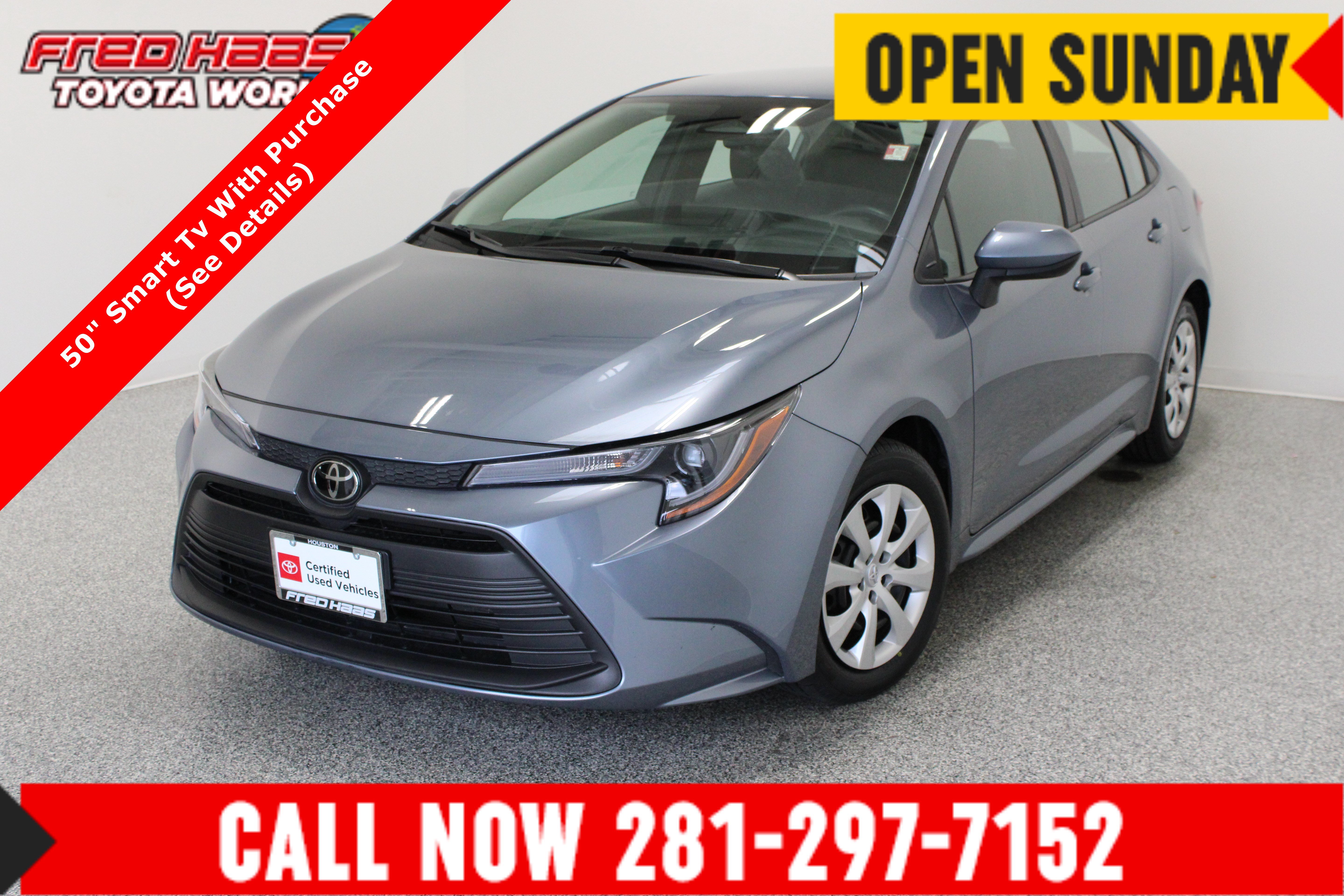 Certified 2026 Toyota Corolla LE FWD image 1