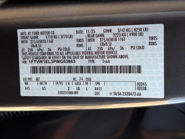 Used 2023 Ford F150 Lightning XLT image 34