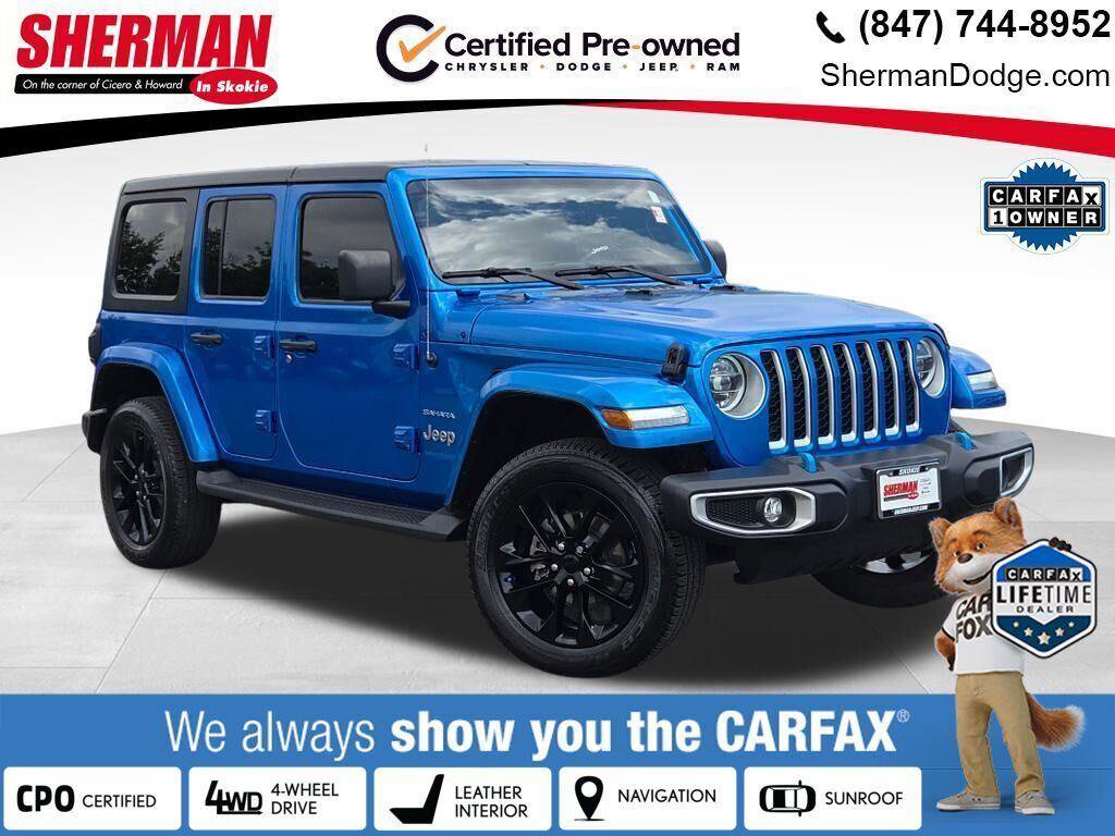 Certified 2022 Jeep Wrangler Unlimited Sahara