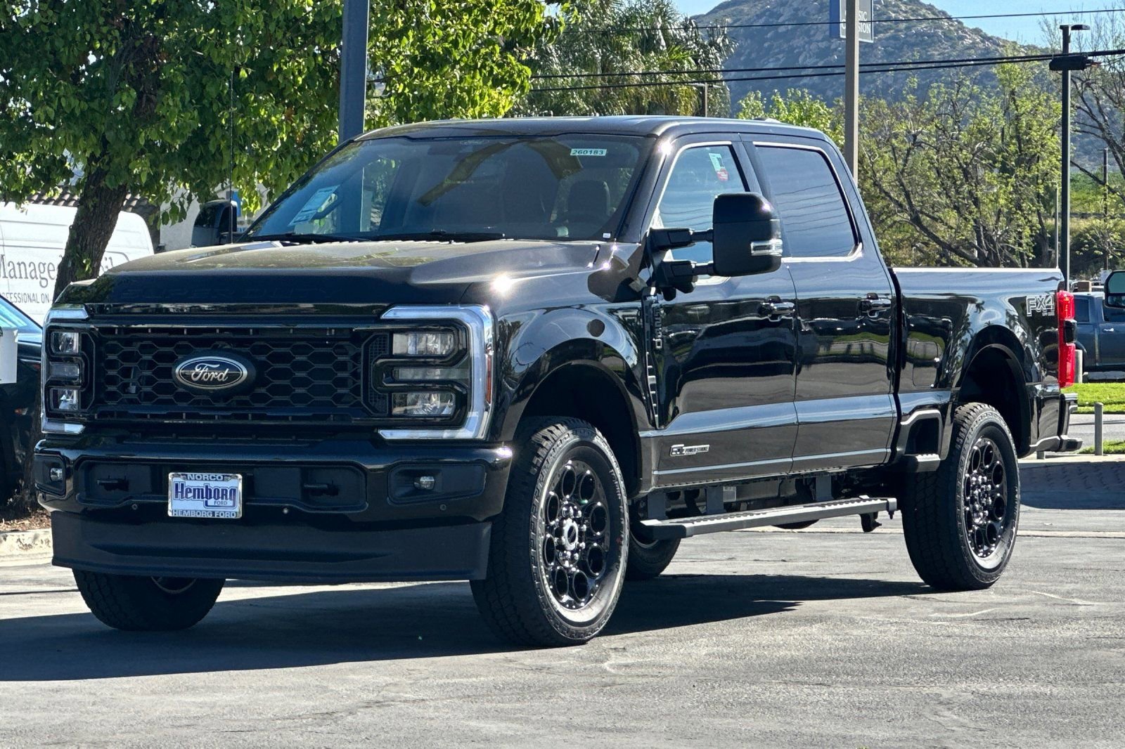 New 2026 Ford F250 Lariat w/ Black Appearance Package image 8