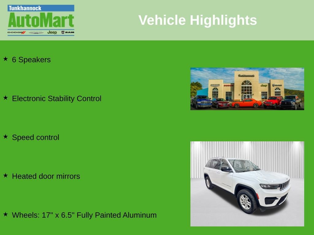 Used 2023 Jeep Grand Cherokee Laredo image 6