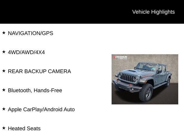 Used 2025 Jeep Gladiator Mojave AWD/4WD image 2