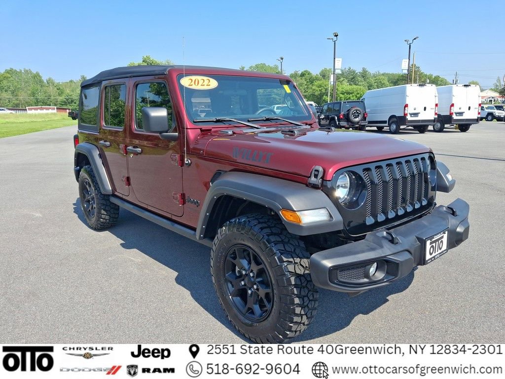 Used 2022 Jeep Wrangler Unlimited Sport