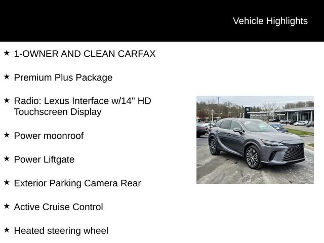 Used 2023 Lexus RX 350 Premium Plus image 5