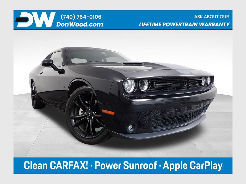 Used 2017 Dodge Challenger R/T w/ Blacktop Package RWD image 1