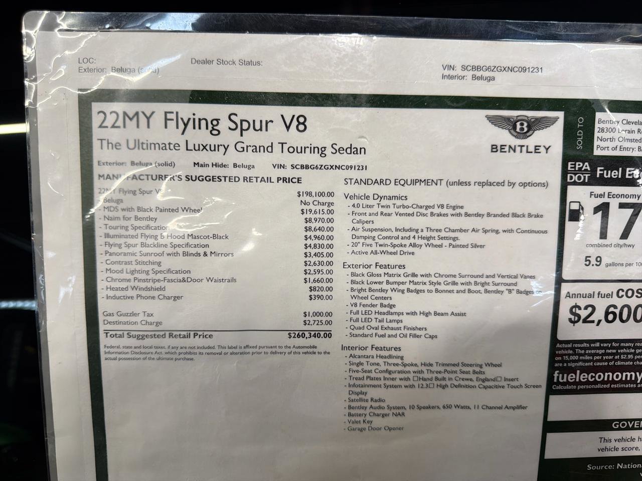 Used 2022 Bentley Flying Spur V8 image 33