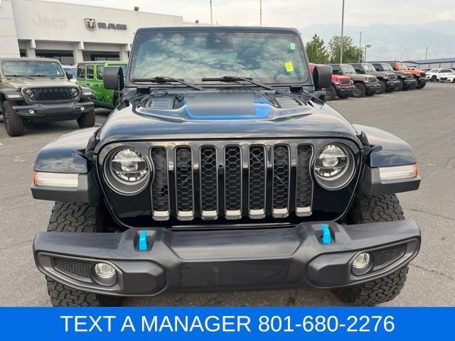 Used 2021 Jeep Wrangler Unlimited Rubicon 4xe w/ Cold Weather Group AWD/4WD image 13