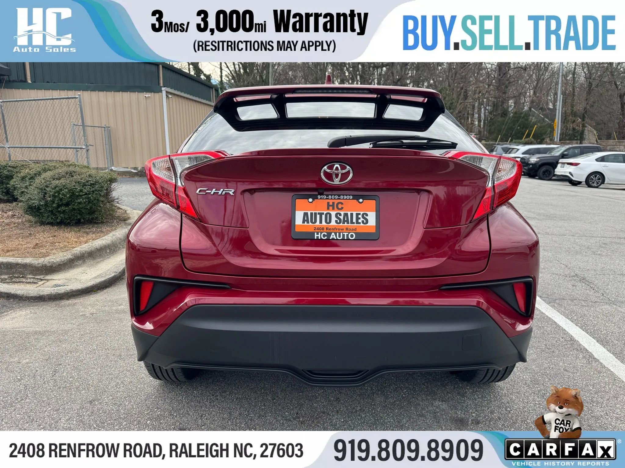 Used 2019 Toyota C-HR LE image 4