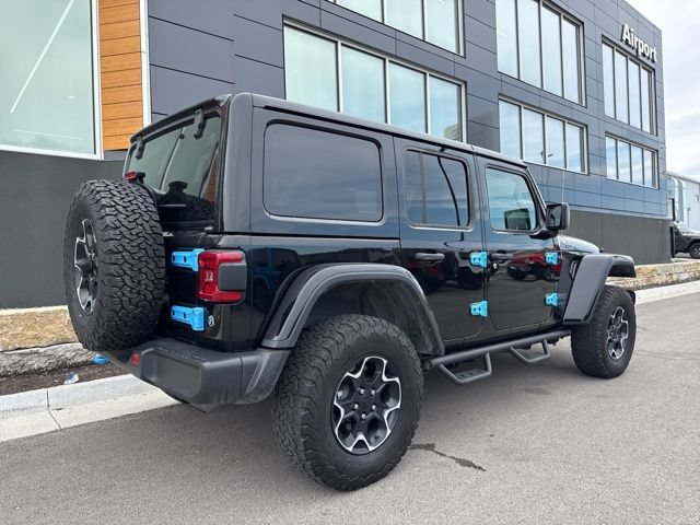 Used 2023 Jeep Wrangler Unlimited Rubicon 4xe w/ Cold Weather Group AWD/4WD image 3
