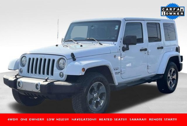 Used 2017 Jeep Wrangler Unlimited Sahara w/ Connectivity Group