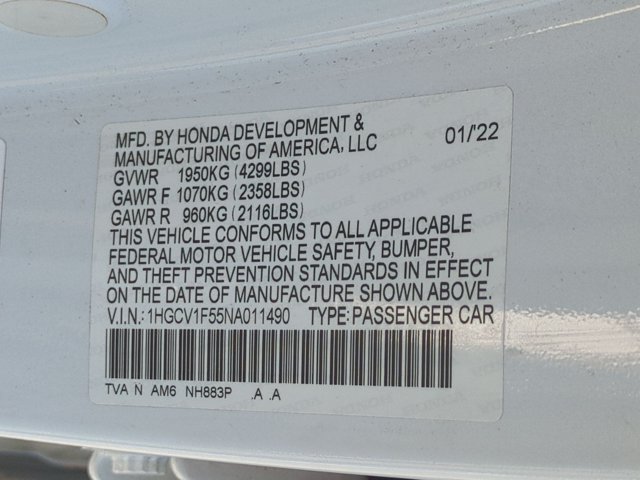 Used 2022 Honda Accord EX-L image 25