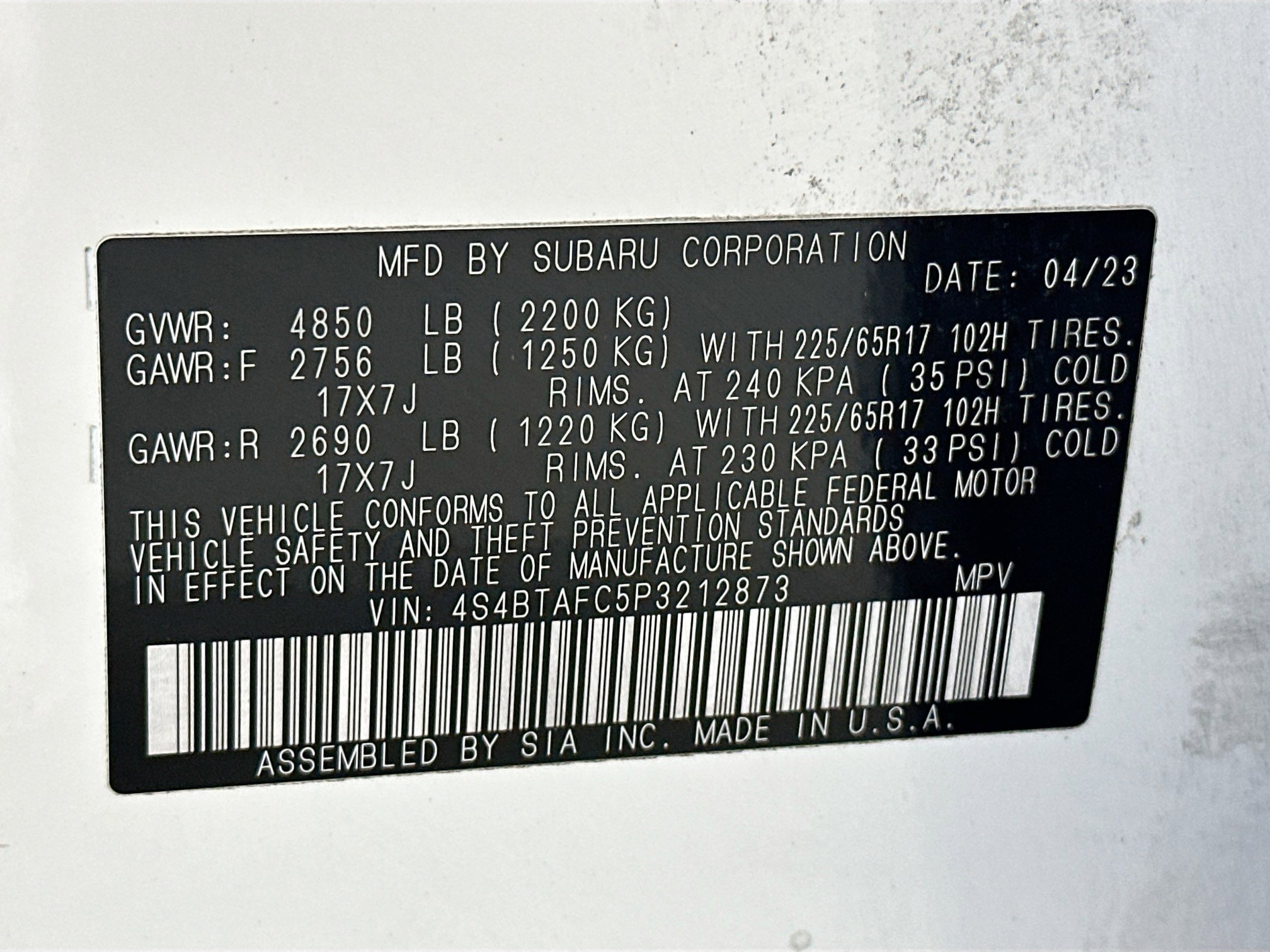 Used 2023 Subaru Outback Premium AWD/4WD image 32