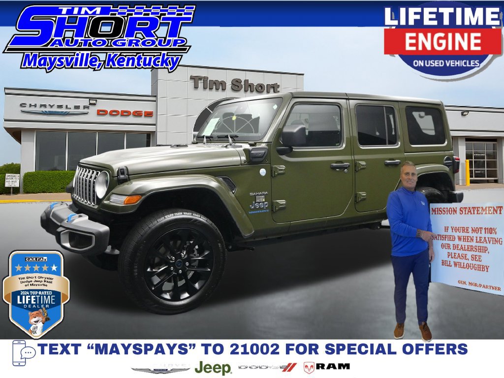 Used 2024 Jeep Wrangler Unlimited Sahara