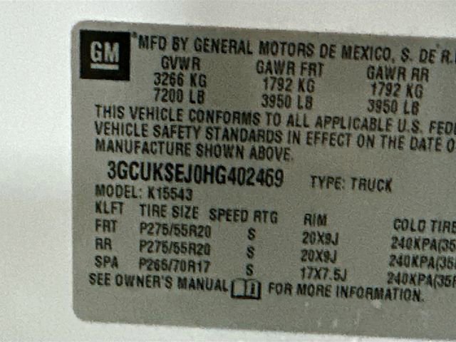 Used 2017 Chevrolet Silverado 1500 LTZ w/ Sport Package image 34