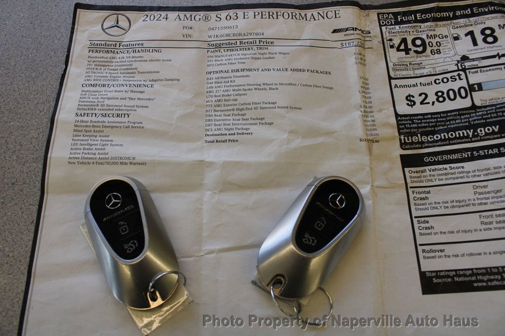 Used 2024 Mercedes-Benz S 63 AMG S image 85