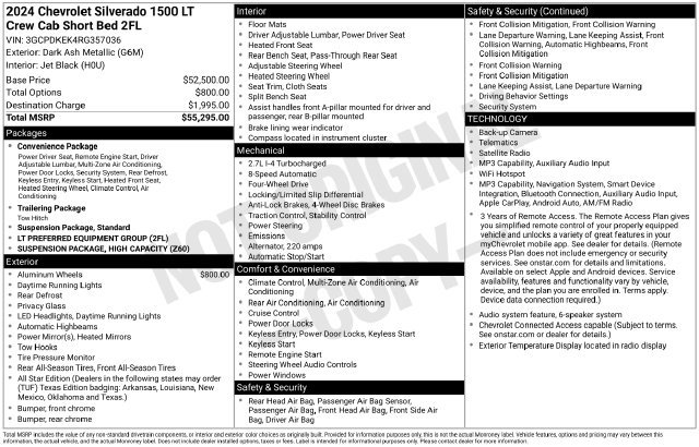 Certified 2024 Chevrolet Silverado 1500 LT AWD/4WD image 32