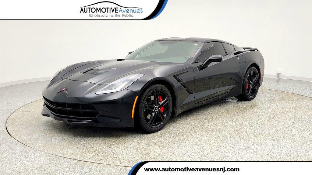 Used 2017 Chevrolet Corvette Stingray Coupe w/ Carbon Flash Badge Package image 1