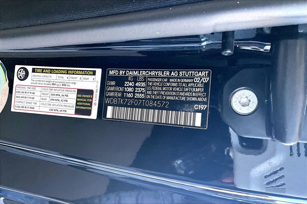 Used 2007 Mercedes-Benz CLK 550 Cabriolet image 34