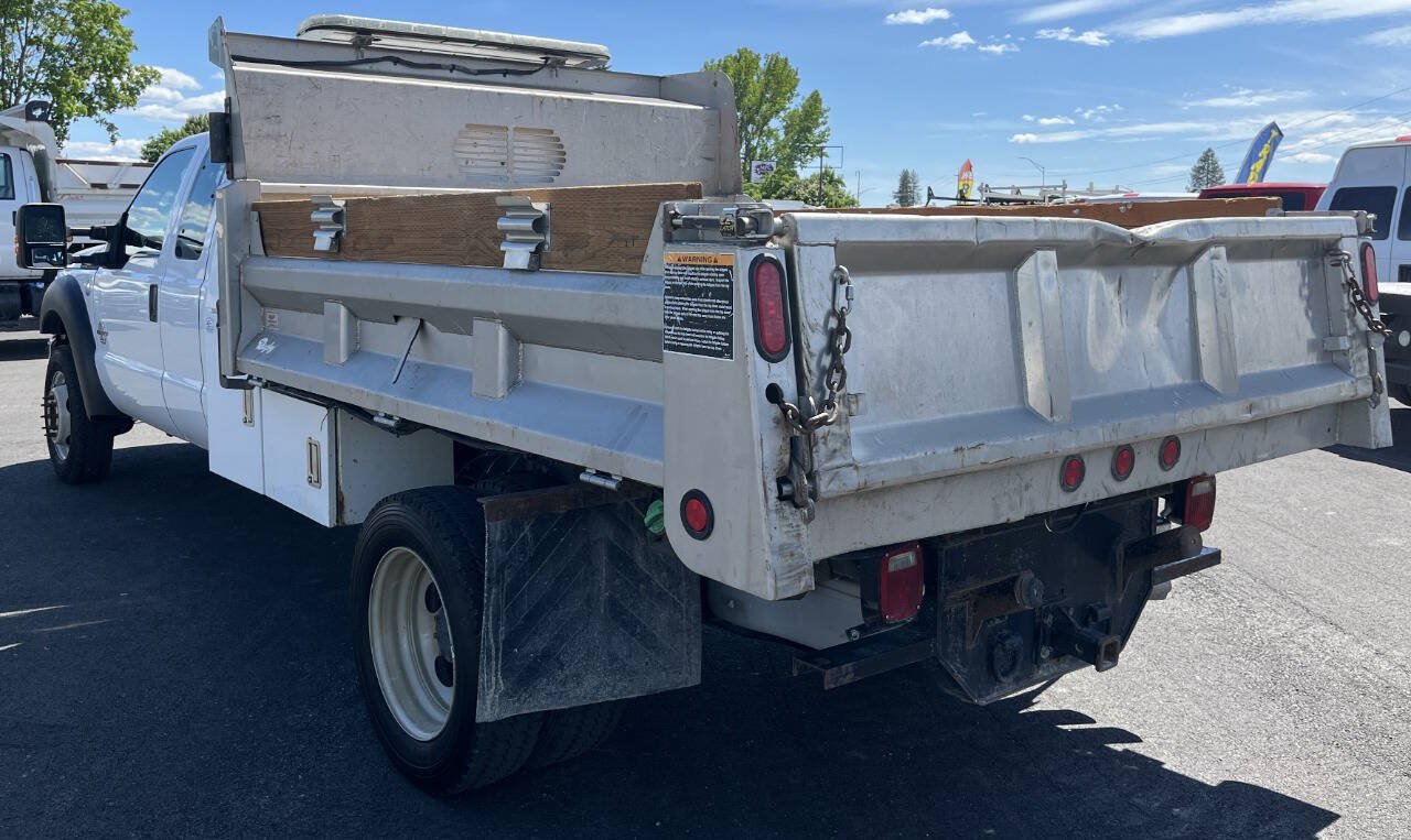 Used 2015 Ford F550 4x4 SuperCab Super Duty w/ Power Equipment Group image 5