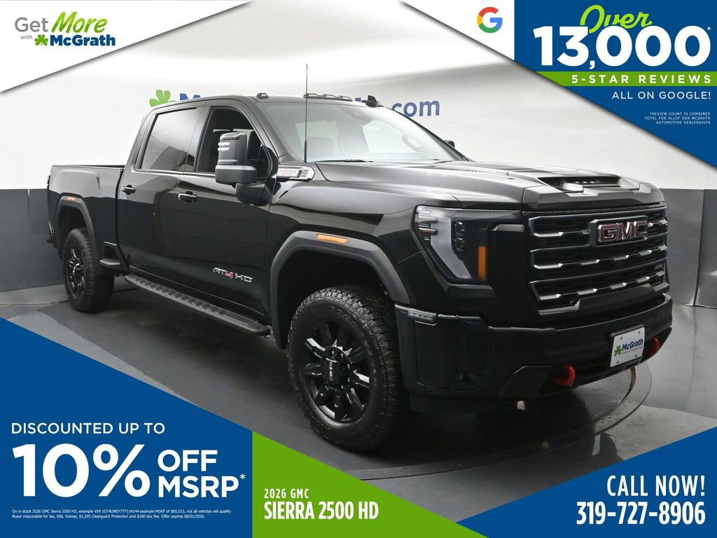 New 2026 GMC Sierra 2500 AT4 w/ AT4 Premium Plus Package AWD/4WD video 1