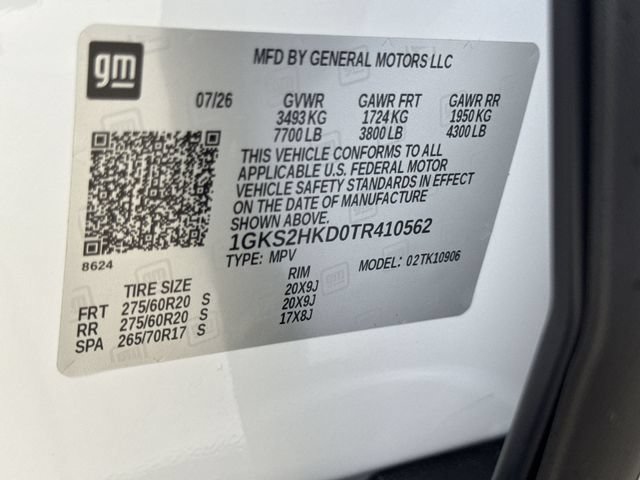 New 2026 GMC Yukon XL AT4 w/ LPO, Floor Liner Package AWD/4WD image 34