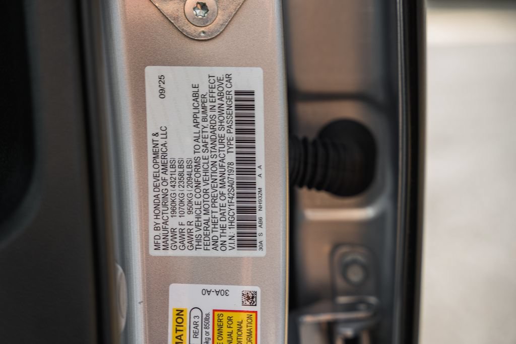Certified 2025 Honda Accord SE image 34