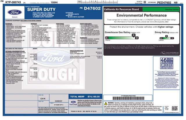 Used 2023 Ford F250 Lariat w/ Lariat Ultimate Package AWD/4WD image 29
