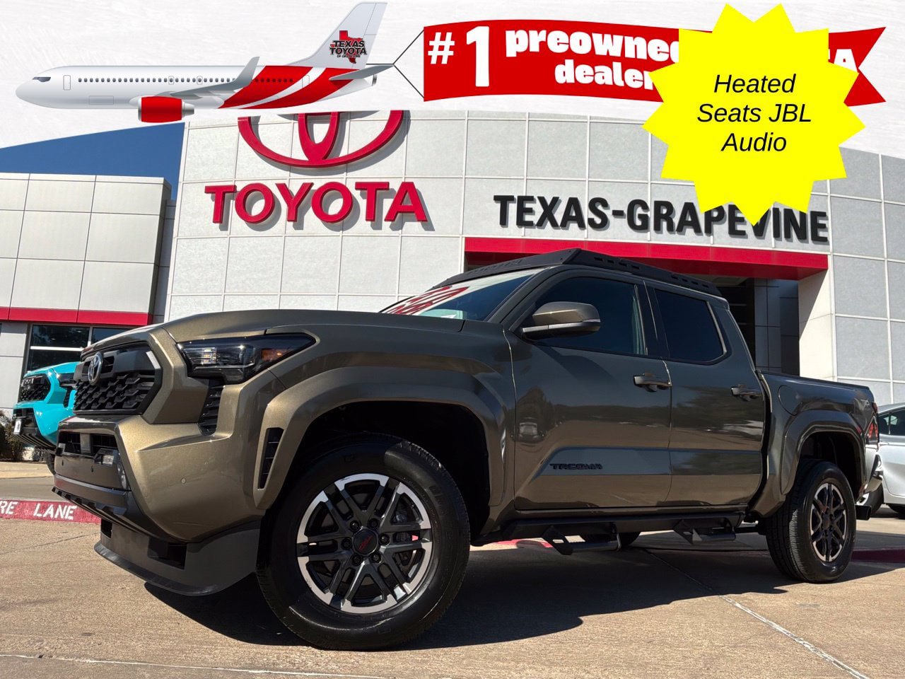 Used 2024 Toyota Tacoma TRD Sport w/ TRD Sport Upgrade Package RWD image 1