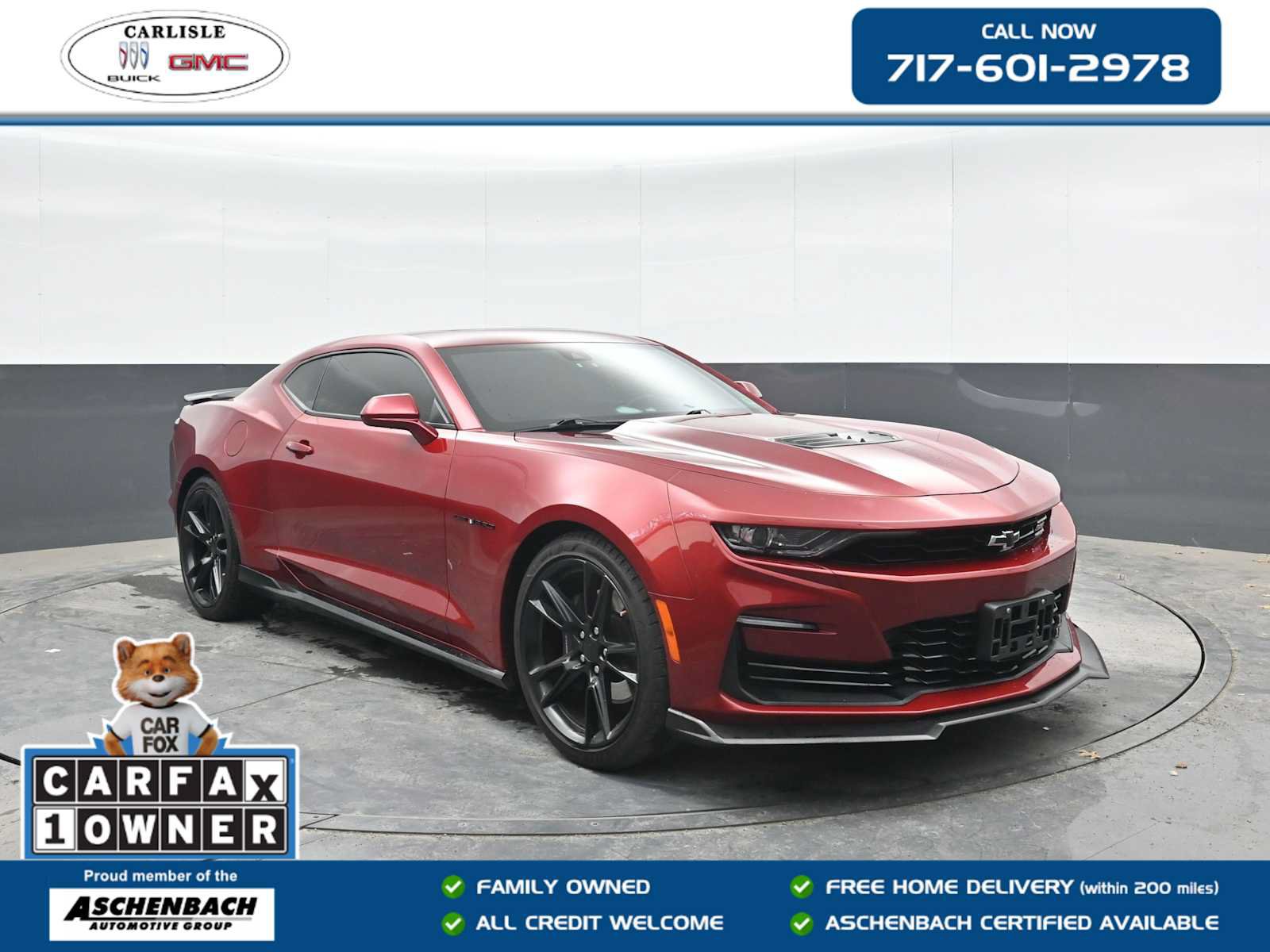Used 2022 Chevrolet Camaro SS RWD image 1